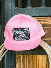 Load image into Gallery viewer, Lazy J Ranch Wear Pink &amp; Pink 4&quot; Elevation Ca
