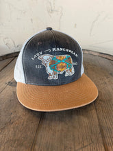 Load image into Gallery viewer, Lazy J Ranch Wear Brown &amp; Putty 4&quot; Apache Hereford Bull Cap
