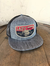 Load image into Gallery viewer, Lazy J Ranch Wear Charcoal &amp; Black 4&quot; America&#39;s Best Patch Cap
